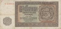 Gallery image for German Democratic Republic p11a: 5 Deutsche Mark