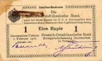 Gallery image for German East Africa p20a: 1 Rupie