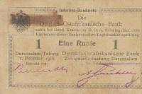 Gallery image for German East Africa p27a: 1 Rupie