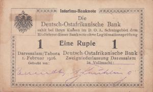 Gallery image for German East Africa p27b: 1 Rupie