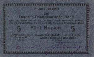 Gallery image for German East Africa p36b: 5 Rupien
