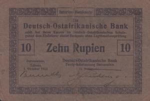 Gallery image for German East Africa p38b: 10 Rupien