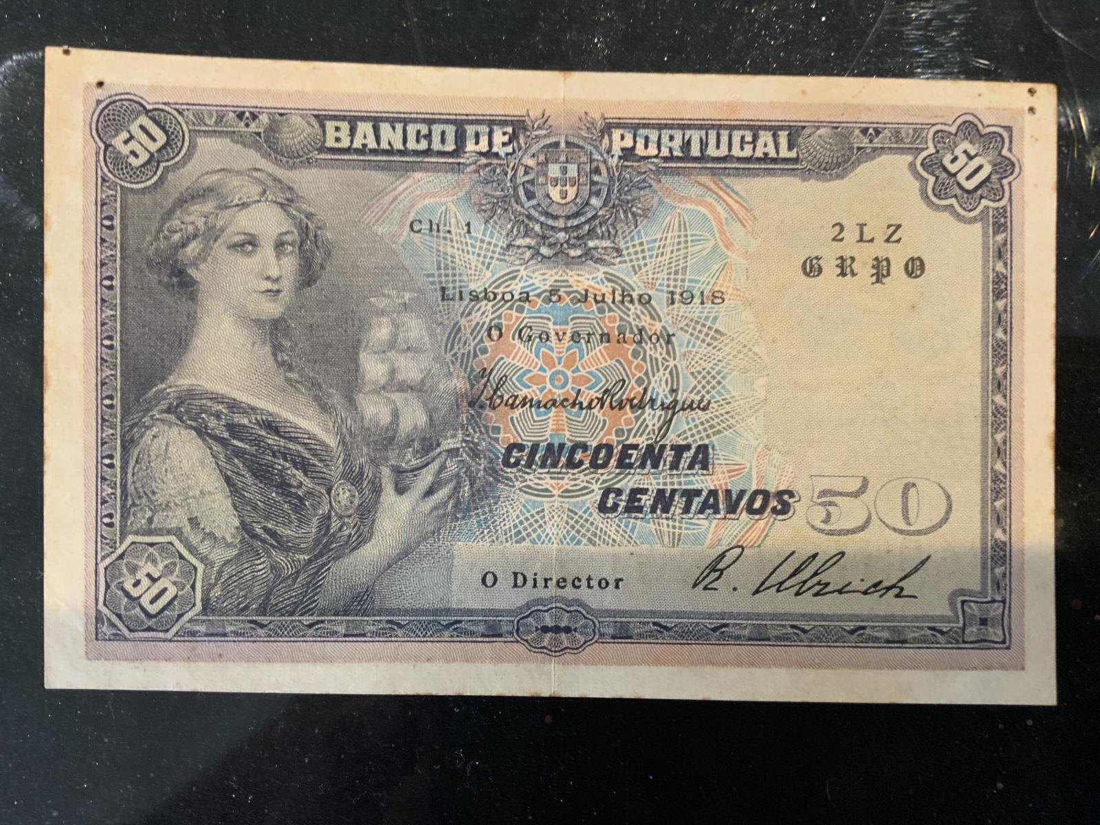 Portugal Banknotes (Republica: Paper Money from Portugal